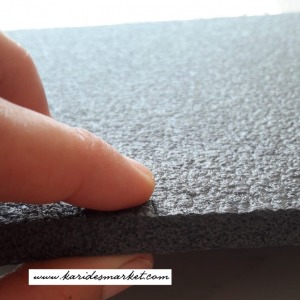 30*30 Cm Ölçüsünde Akvaryum Matı FÜME Renk Mat 1 Cm ( 10mm )  Alt Destek
