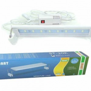 50 Cm Ayaklı Beyaz Kasa - Beyaz Işık Led Armatür Smart ( 50 - 65 Cm Tank Uyumlu )
